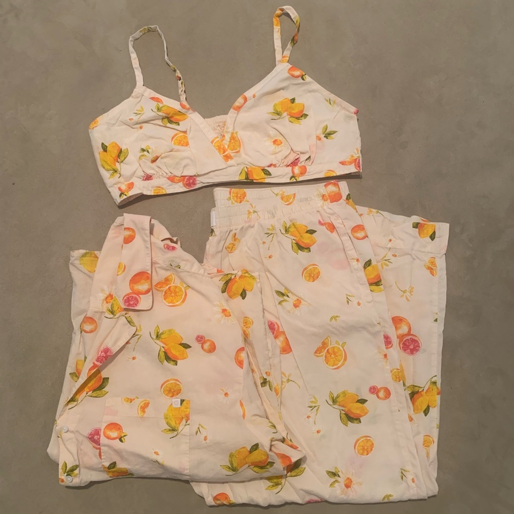 3 Piece Pajama Set - size XL